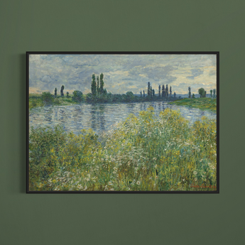 Banks of the Seine,Vétheuil By Claude Monet