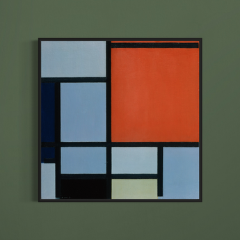Composition (1921) by Piet Mondrian