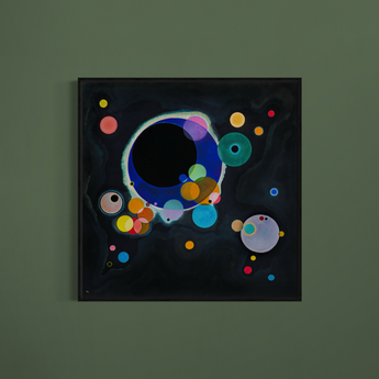 Several Circles By Wassily Kandinsky